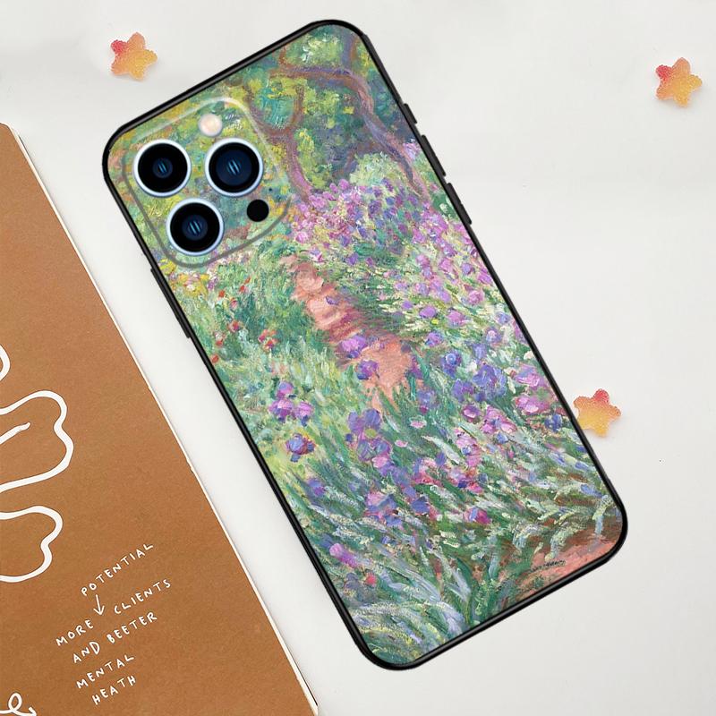 

Крутой чехол Клода Моне для Apple iPhone 12 13 Mini 11 14 15 16 Pro Max Plus X XR XS Max Coque iPhone 12 mini