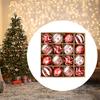 16 Pieces Christmas Ball Ornaments Hanging Crafts Charm Pendants Xmas Decorations for