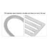 316 Stainless Steel D Ring Diving Weight Belt Secure Fastening Belt Stopper  Scuba Diving
