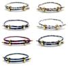 10Pcs Cow Print Leopard Adjustable Bracelet PU Leather Fashion Bracelet Men Women Accessories DIY Jewelry Accessory