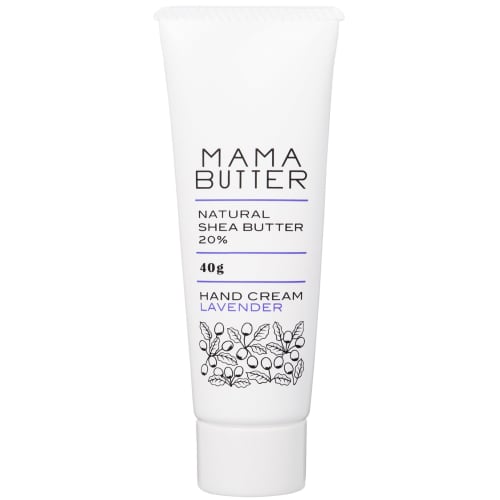

Mama Butter Additive-Free Hand Cream, Lavender [Highly Moisturizing with Shea Butter] 40g (Single Item)