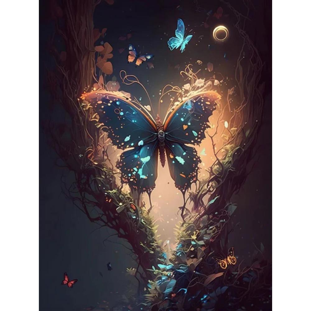 Diamentowe malowanie Pełne wiertło Sztuka Przystojny kwiat smok Okrągły obraz diamentowy Ręcznie robiony gwiazda kot Diy Diamentowy obraz mozaikowy Dekoracja domu