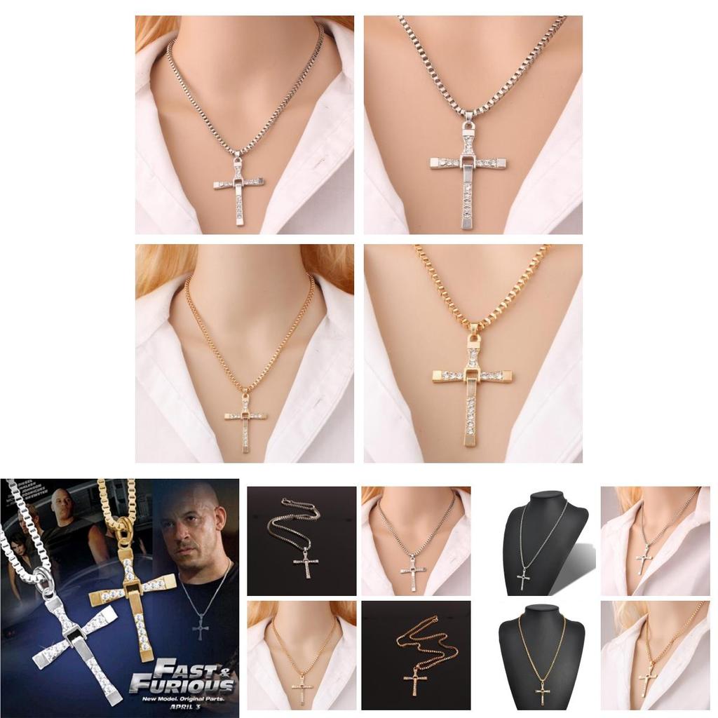 Fast And Furious 8 Cross Necklace Toledo Necklace