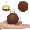 Convenience Christmas Balls Easy To Hang Metal Plastic