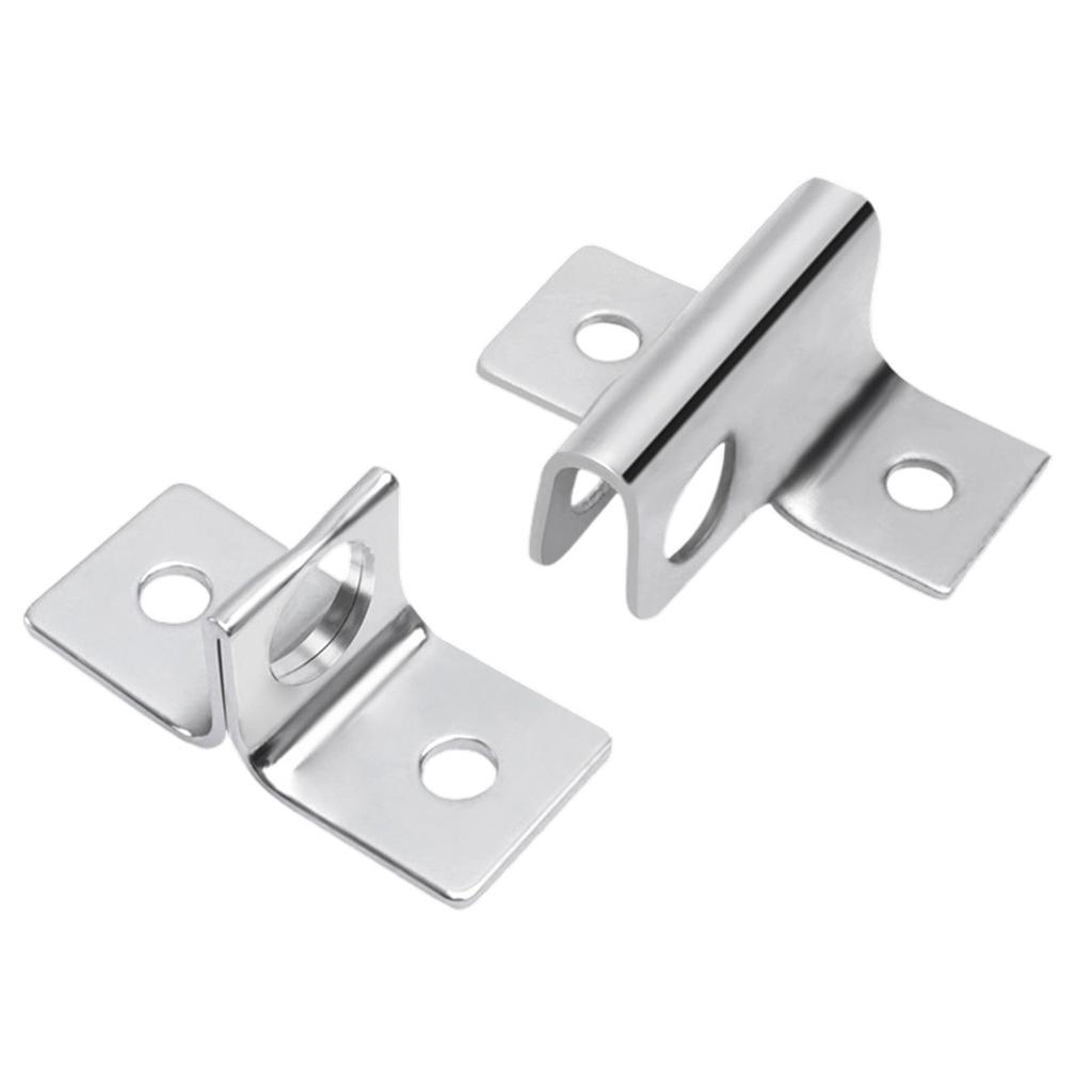 10pcs Wardrobe Security Door Gate Bolt Cold Rolled Steel Door Hasps Latches Thicken Locker Padlock Hasp Easy To Install