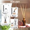 Diffuser Sticks Aroma Sticks 50 Sticks Diameter 3mm Length 23cm Fashionable for Fresh Air 50 Anti-Mold Long-lasting Bedroom/Living Room/Bathroom (Grey