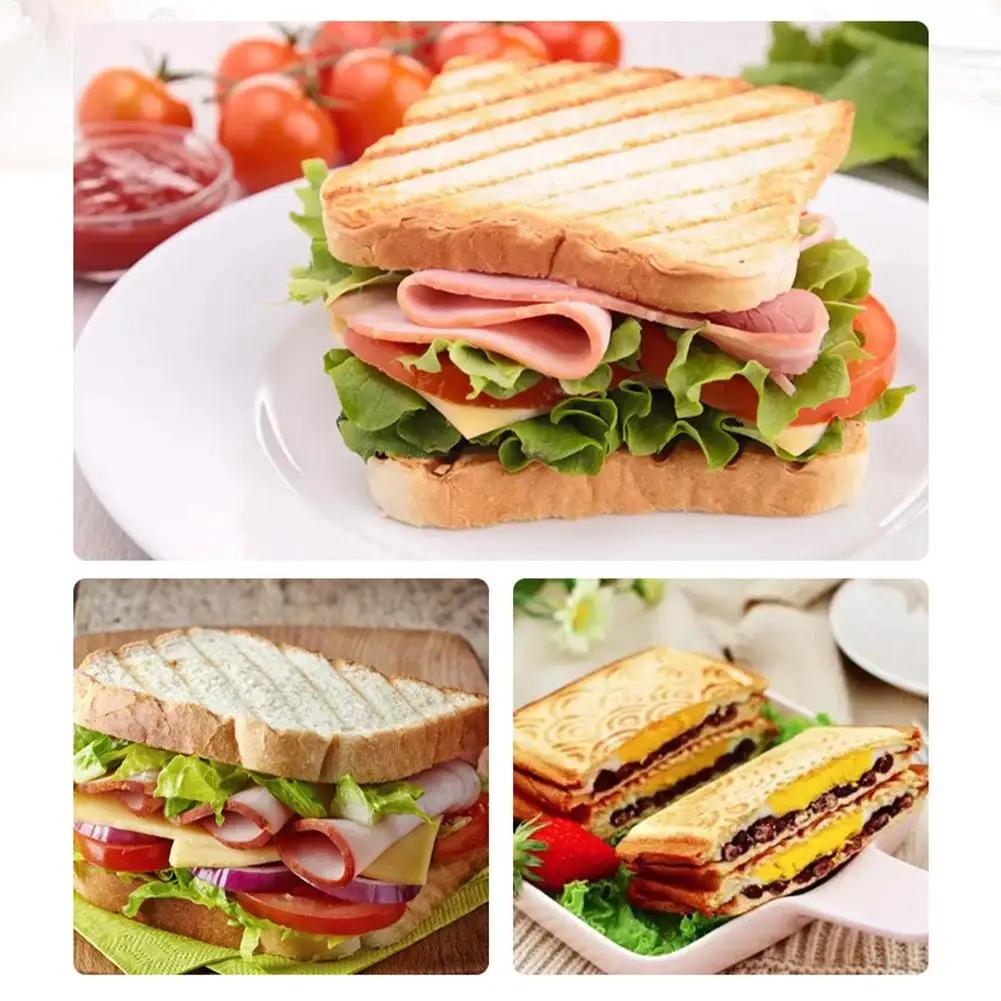 Double-Sided Frying Pan Non-Stick Sandwich Maker Waffle Pancake Snack Griddle Pan Bread Barbecue Plate Kitchen Cooking Tools