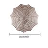 Halloween Ghost Festival Injection-molded Placemat, Round Hollow Heat Insulation Mat, Family Gathering, Group Gatherings Using Spider Web Hollow Mats