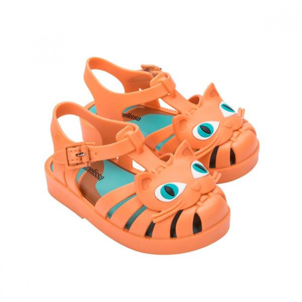 Mini Melissa Zehenkappe Kinder Gelee Schuhe Possession Katze Mskcg2tspc11