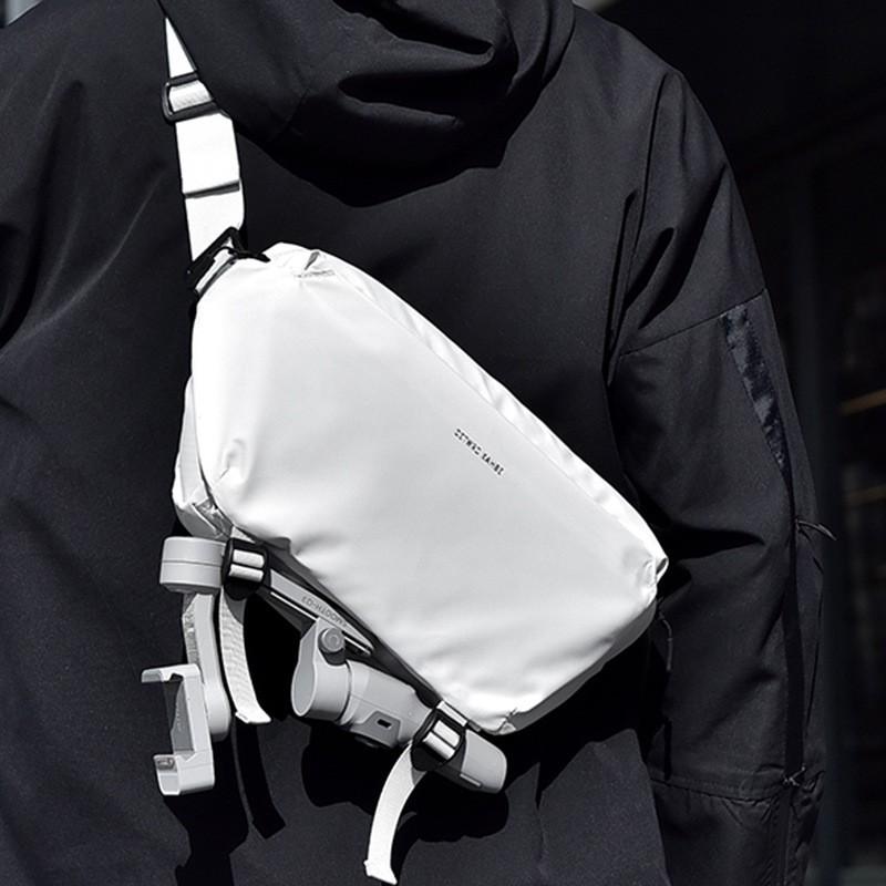 Crossbody Bag Men's New Cycling Functional Workwear Casual Chest Commuting Trend Shoulder
