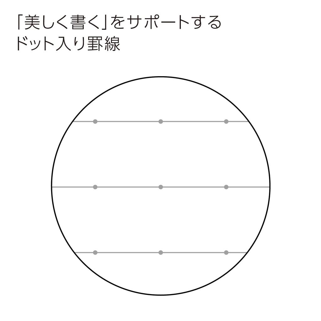 KOKUYO Soft Ring Notebooks [All 2 Colors] 2-Pack, A5, 50 Sheets, Dot Grid, School/Office Supplies