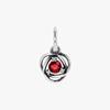 PAndora 793125c07 July Birthstone True Red Eternity Circle Pendant And Dangle Silver Charm