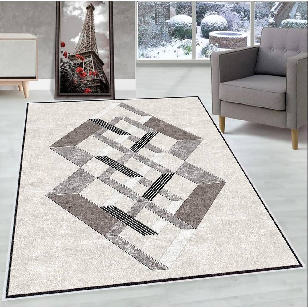 

Mosimoso Home MC194 Ковер с точечной подошвой и цифровой печатью 50x80 cm