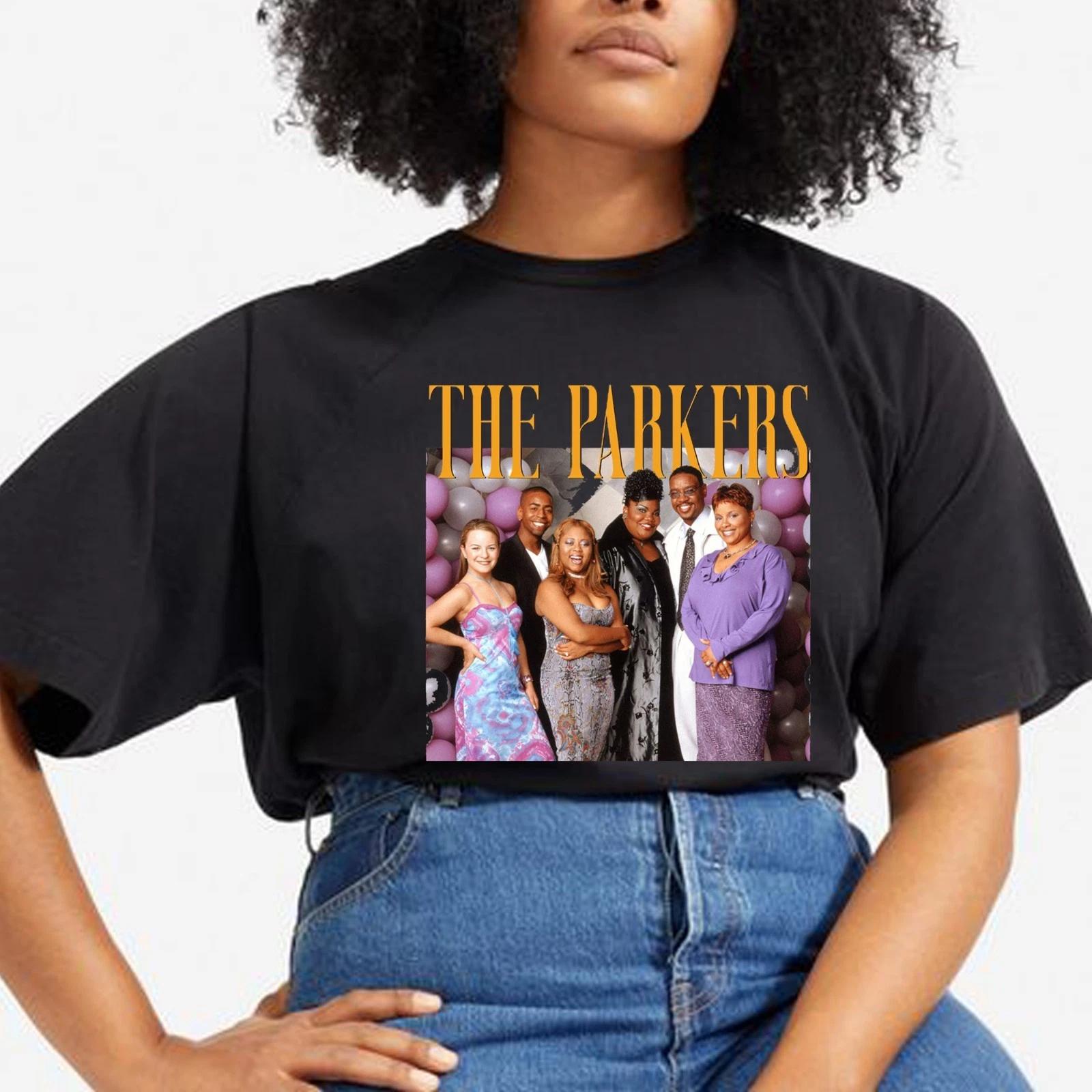 Retro The Parkers TV Show Shirt, Classic Black American TV Sitcom The Parker Tee S