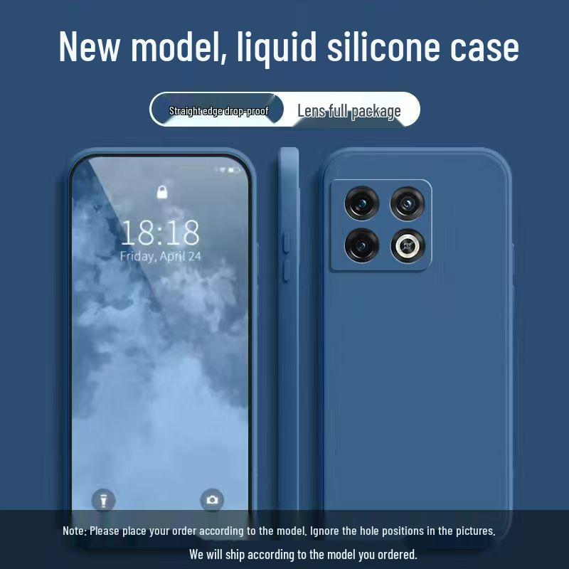 OnePlus 10 Pro Liquid Silicone Case - Full Coverage, Drop Protection, Skin-Friendly, High-Grade.