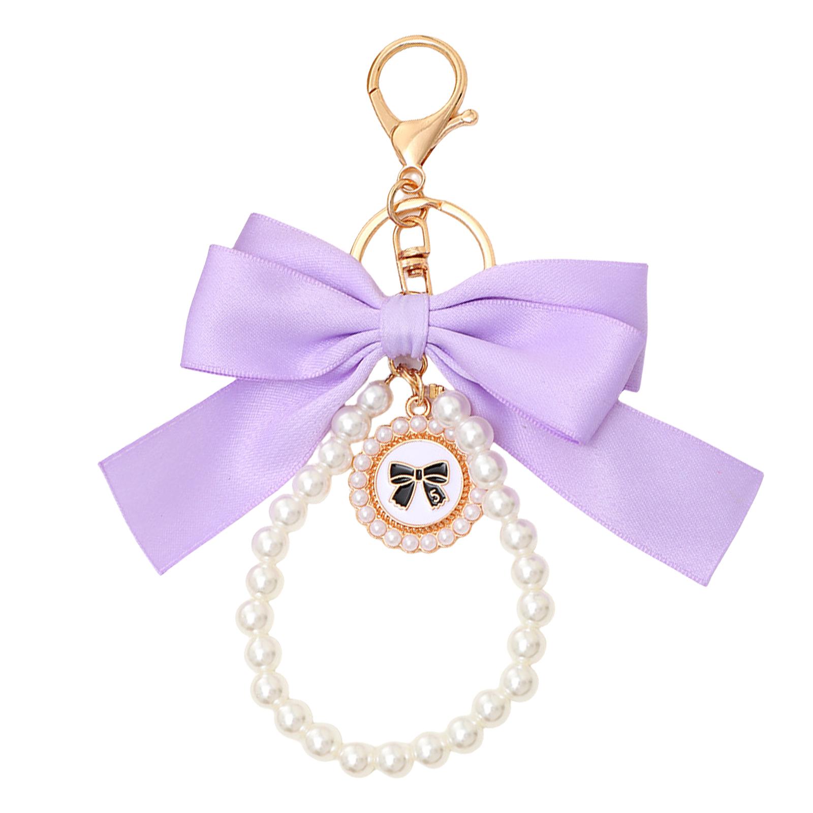 

Модные Жемчужные Банты Аксессуар для Сумки Универсальный Брелок Подвеска Подвесное Украшение Для Кошельков