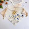 Potato buttercup yarn ice feeling breathable thin mask neck protection silk scarf cover the whole face mulberry spring summer sun protection shade spo