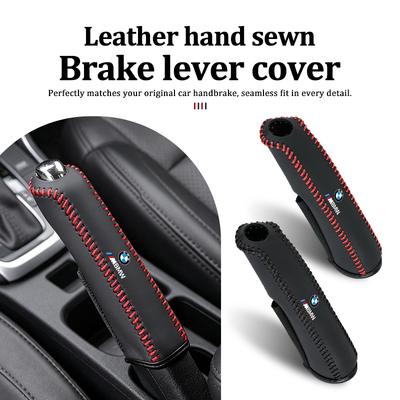 Autohandbremsabdeckung Handgenäht Schutzausrüstung Schalthebelmanschette Für M3 M5 X3 E93 F10 F20 F30 F40 F15 F25 F26 F31 F49 F86