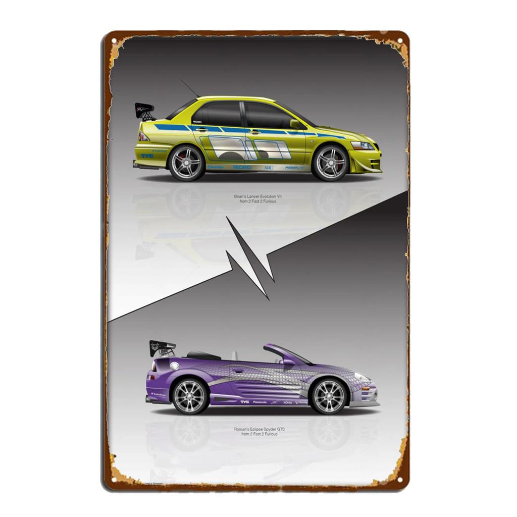 Sportovní vůz AE86 Výkonový parametr Plakát Vintage Plakety Kovová plechová cedule Garáž Bar Dekor Dekor Talíř Umělecký Nástěnný Talíř Pocínované Cedule