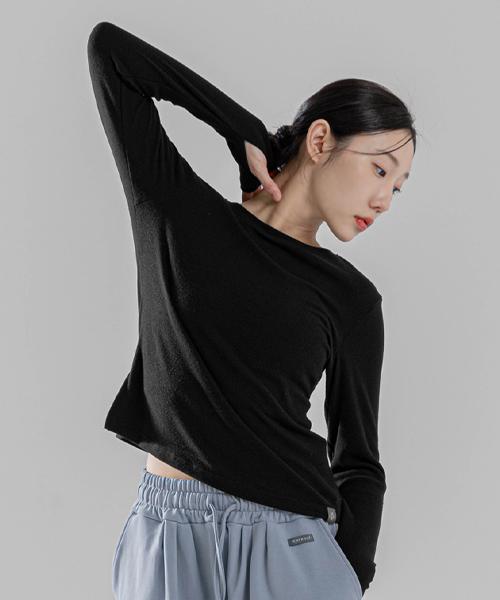 MOREOUT Women'S Yoga Wear Ribbed Warm Long Sleeve 3Tt4370
