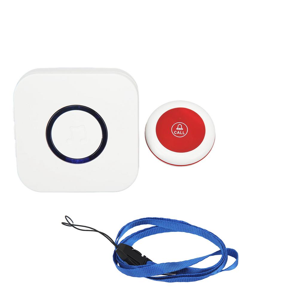 Wireless Caregiver Pager with Receiver Nurse Calling Alert System for Home Elderly Patient Disabled