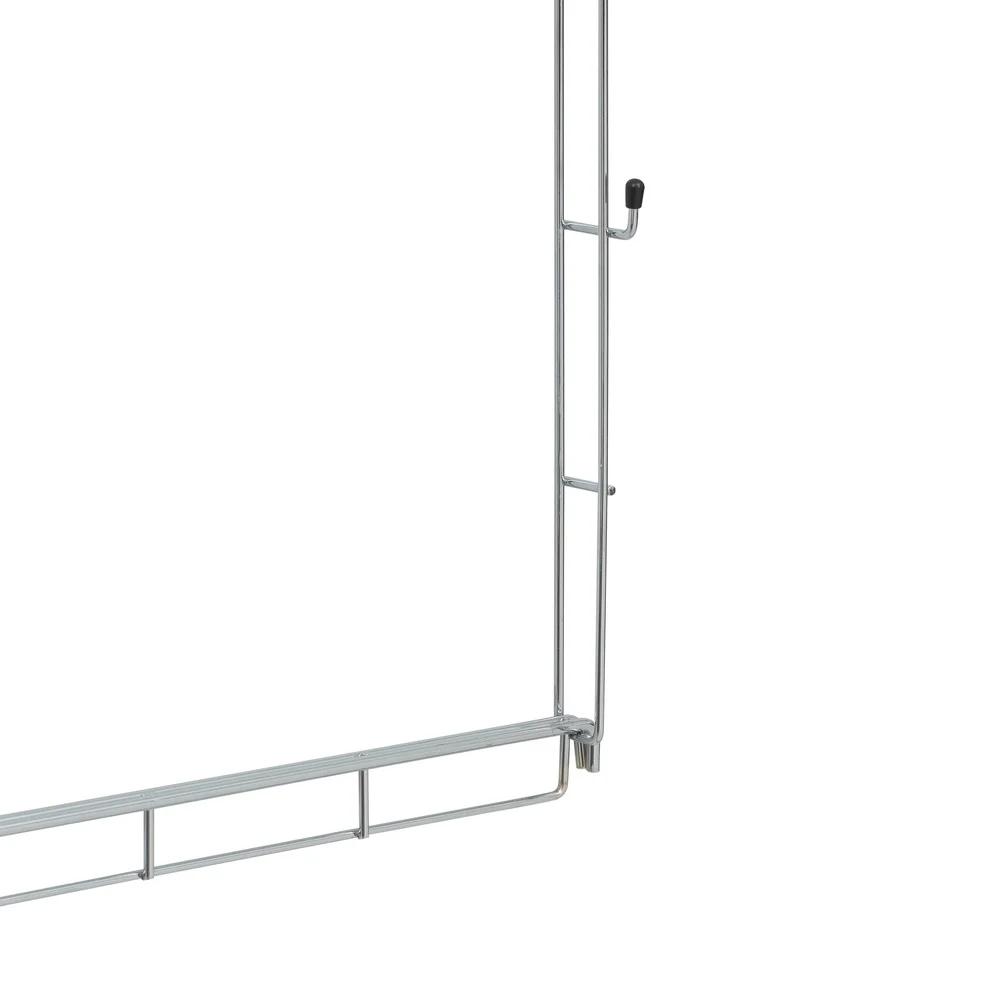 Adjustable 2 Tier Closet Rod Double Hanging Level Maximize Storage Space Organize Clothes Avoid Creases Wrinkle Free