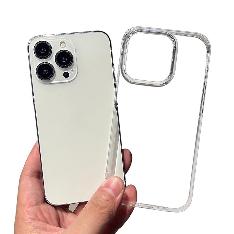Luxury Fashion Shockproof Silicone Clear Phone Case For Apple iPhone 15 13 11 14 Pro Max 12 Mini XR XS 6 7 8 Plus SE Accessories
