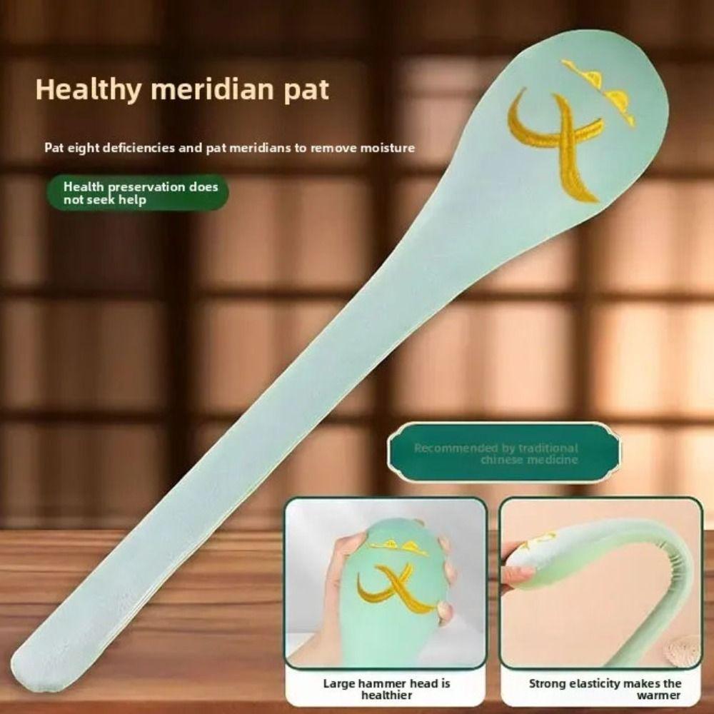 Portable Design Meridian Massage Stick Multifunctional Back Tapping Tool  Self Massage