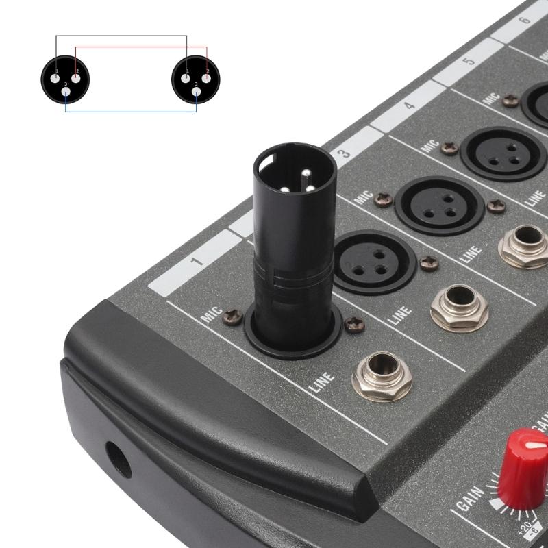 Heavy Duty 3 Coupler Balanced Connection Devices DMX512 Systems