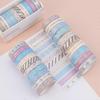 Washi Decorative Adhesive Tape | Foil School Journal Supplies - 10rolls Washi Tape -