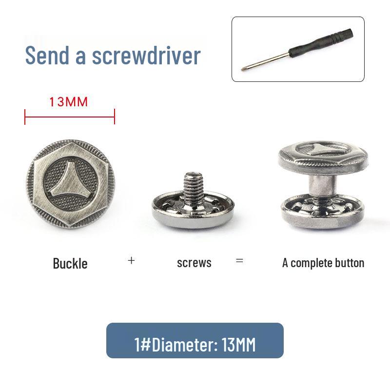 Men's Sandals with Metal Buckle, Beach Slippers, with Button Heel and Adjustable Strap