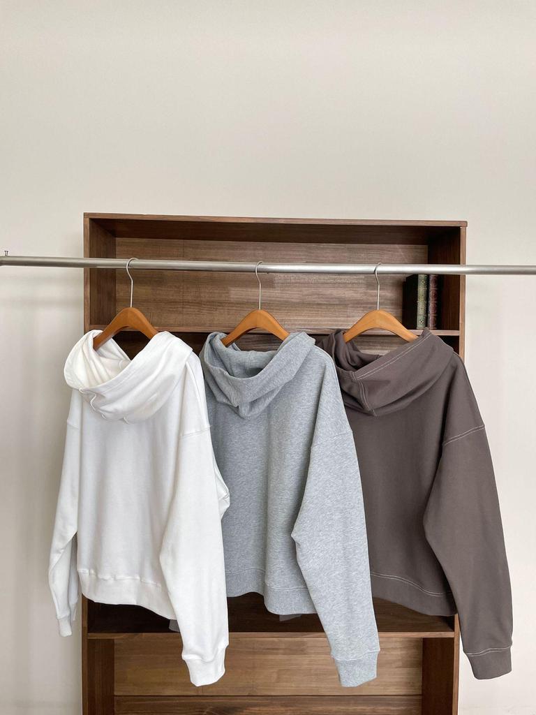 Bestickte Buchstabe H Damen Zip-Up Hoodie Jacke - Herbst 2025 Kollektion