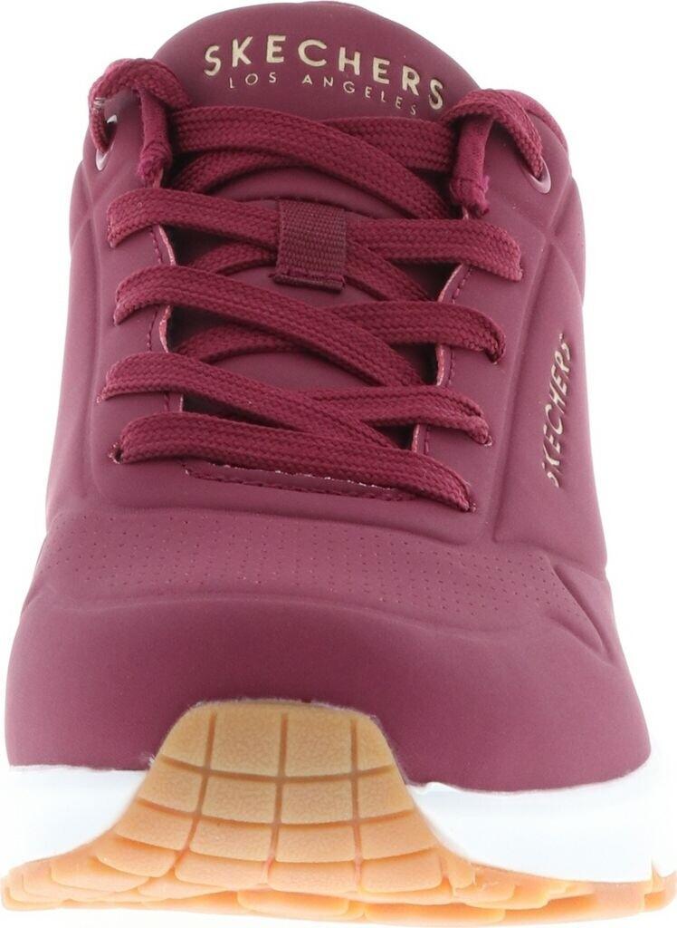 Skechers Uno - Stand On Air Женские кроссовки бордового цвета