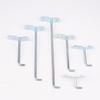 5Pcs Square Hole Board Hook Pegboard Hooks Shelf Metal Hook Garage Pegboard Hanger Wall Mount Storage Rack