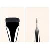 2pcs Flat Foundation Brush for Liquid Makeup, Ultra Thin Flat Head Foundation Brush Soft Dense Flat Makeup Brush Beauty Brushes for Face Makeup