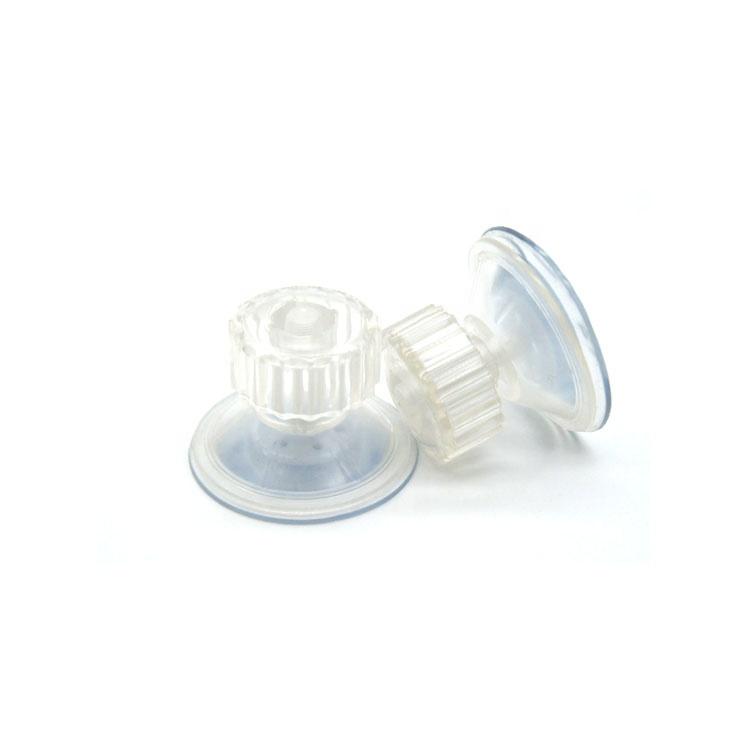 Powerful Cooling Resistant Eco-Friendly Waterproof Clear Plastic Twist Fidget Suction Cups 2.5kg Load Capacity 45mm Size 45MM чистый