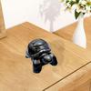Turtle Figurine Decor Portable Sturdy Creative Hand Carved Sculptures Stone Statue for