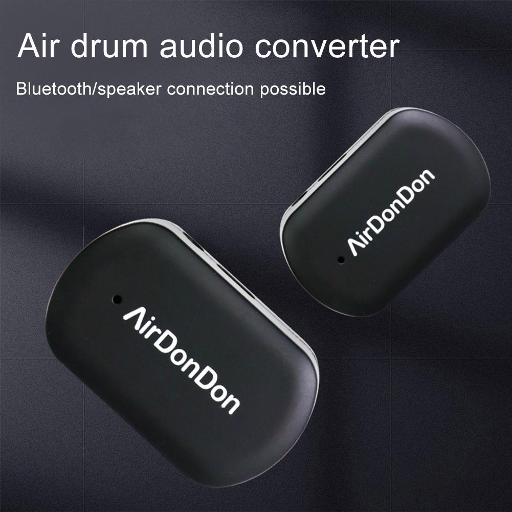 Professional Portable Air Drum Set Air Drum Foot Sensor Realistic Effect Virtual Drum Sticks Electronic Drum Set for Beginners