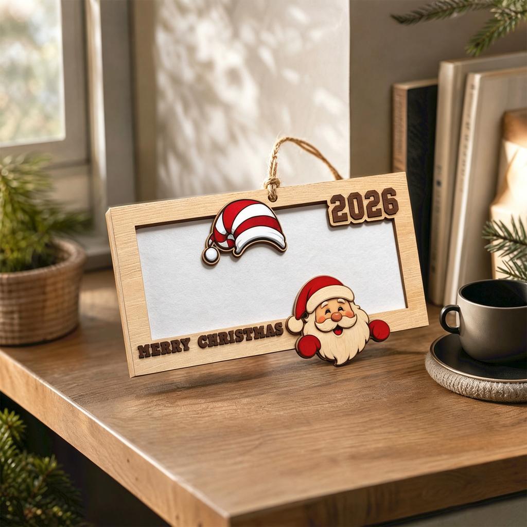 Christmas Wooden Clip for - Wooden Holder for Men and Women -
