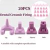 20pcs/set Dental Lab Ceramist Tool Ceramic Firing Pegs for Crowns and Bridges In Porcelain Furnace