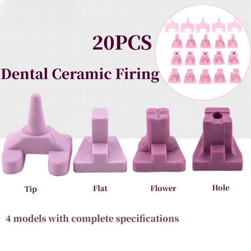 20pcs/set Dental Lab Ceramist Tool Ceramic Firing Pegs for Crowns and Bridges In Porcelain Furnace