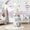 Photo Wallpaper Modern Hand Painted 3D Cartoon Starry Sky Stars Moon Landscape Wall Painting Children's Room Mural