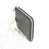 Indenya Inden Coin Purse F Coin Purse 08 Deerskin Black X Black Lacquer Ajiro Knitting Pattern 1008-01-158