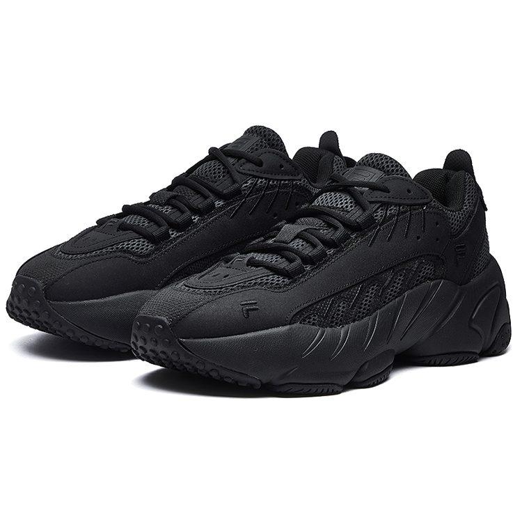 FILA Ade Coverage Low top Casual City Commuting Running Shoes Men's Black F12M031104FBK