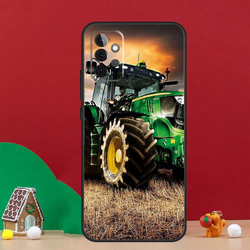 Farm Tractor Case For Samsung Galaxy A54 A06 A16 A26 A36 A56 A53 A32 A52 A33 A13 A55 A35 A15 A14 A34 A17