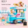 6-in-1 Kids' Building Block Set: Train, Robot, Tank, Police - Compatible Blocks for Boys & Girls