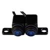 Motorbike Accessories Blue Light 2 Control Button Handlebar ON Off Switches Motorcycle Switches Waterproof for Headlight