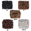 MISS WIG Synthetic Short Messy Curly Bun Hair Extension Easy Stretch Hair Combs Clip In Hair Extension Scrunchie Chignon Tray Ponytail Hairpieces