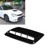 Bonnet Air Vent Grille, Universal Black Unchangeable Hood Scoop Cover