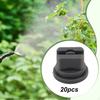 20 110-degree Flat Spray Nozzles for Garden And Agricultural Irrigation.